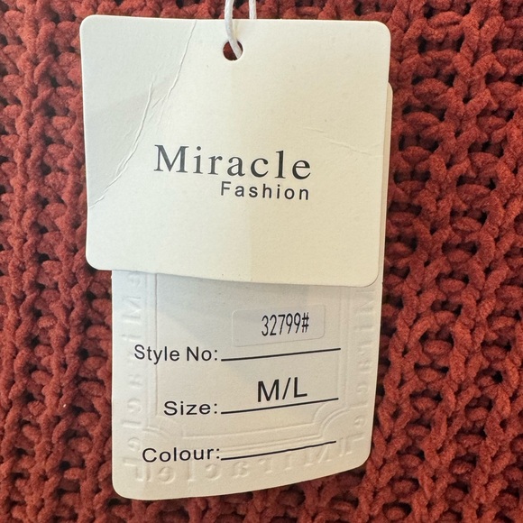 Brand new Miracle Fashion knit sweater 2 available - Picture 3 of 3